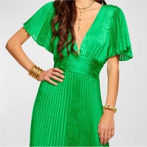 Larissa Pleated Maxi Dress Ramy Brook